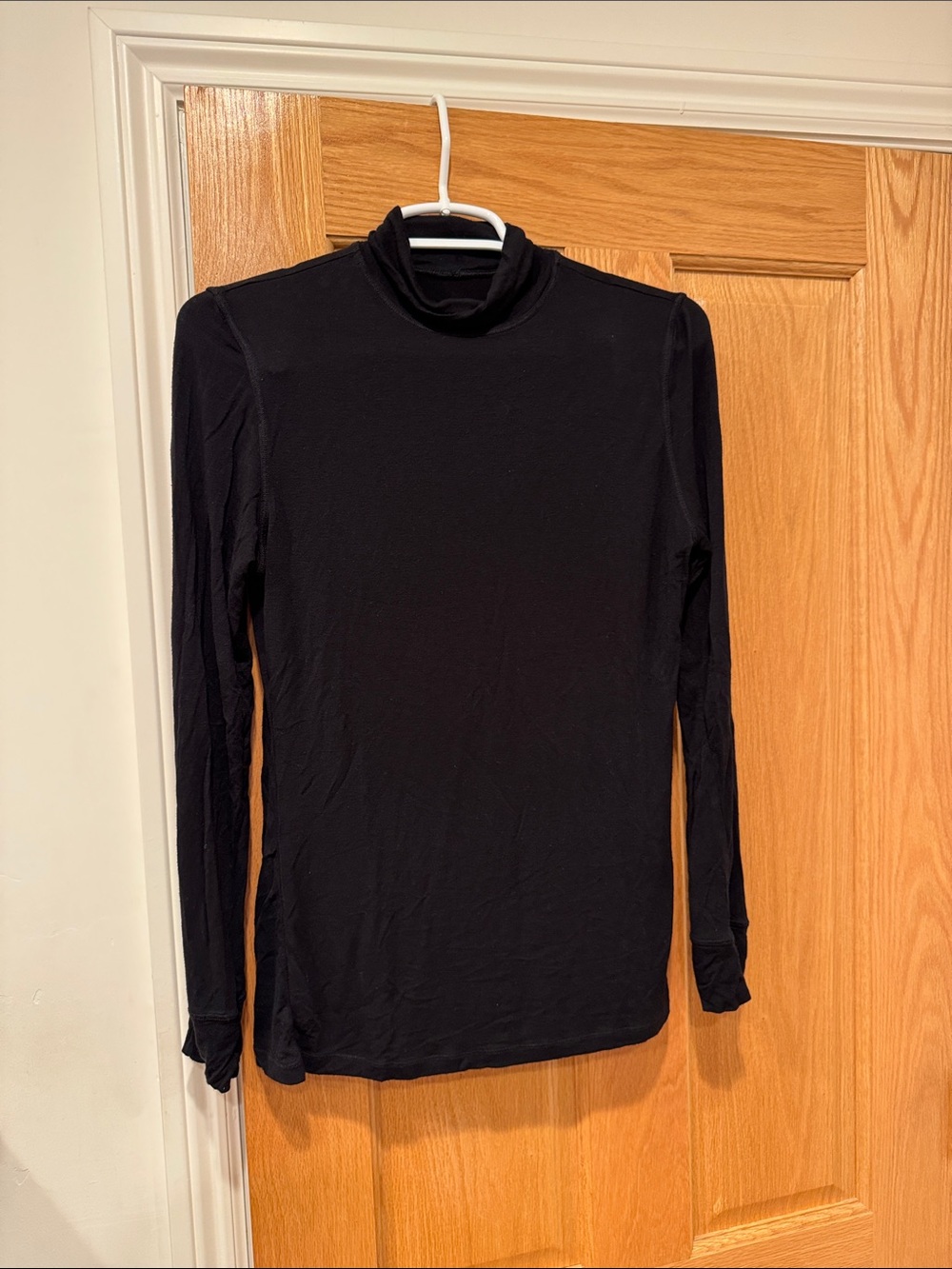 Black Long-Sleeve Turtleneck